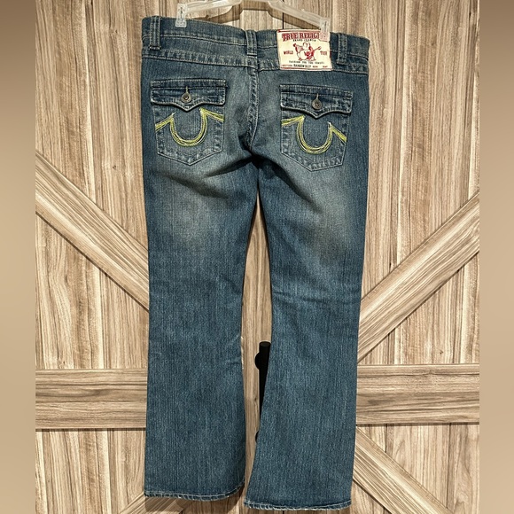 True Religion Medium Wash Bootcut Jeans - Picture 3 of 5